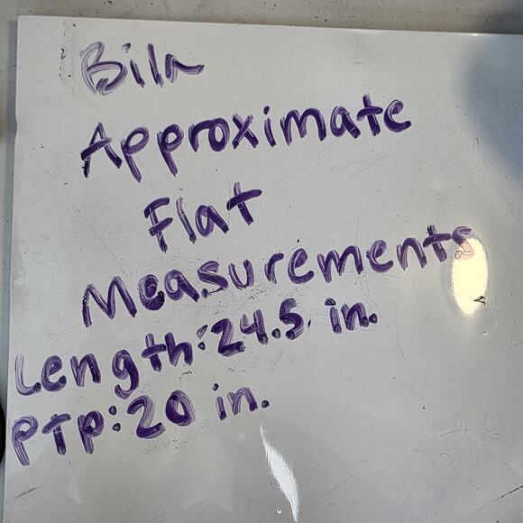 Bila Blue White Floral Geometric Festival Sequin Lace Trim Tank Size Large - Picture 7 of 7